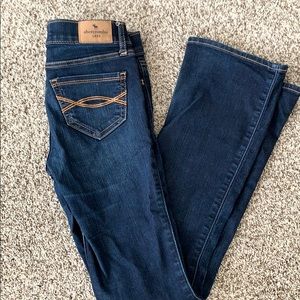 Abercrombie kids boot cut jean